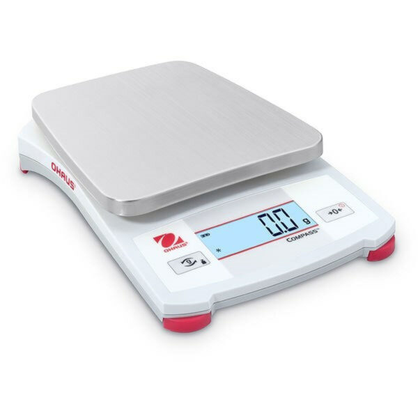 Ohaus Ψηφιακή Ζυγαριά 0.1gr/0.62kg Λευκή CX621