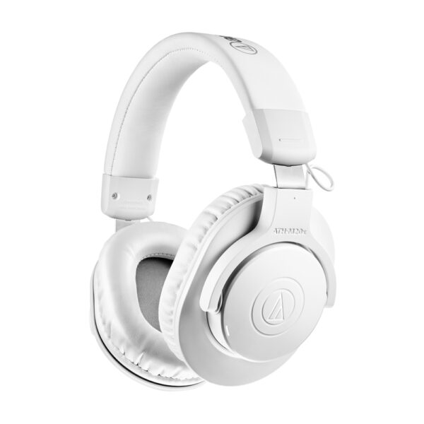 Audio Technica ATH-M20xBT Bluetooth / 3.5mm με 60 ώρες Λειτουργίας Λευκά