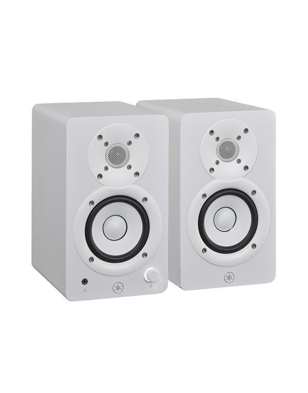 20240416115503_f9108500 Yamaha HS3 Αυτοενισχυόμενα Ηχεία Studio Monitor 2 Δρόμων 40W (Ζεύγος) Λευκό - Image 2