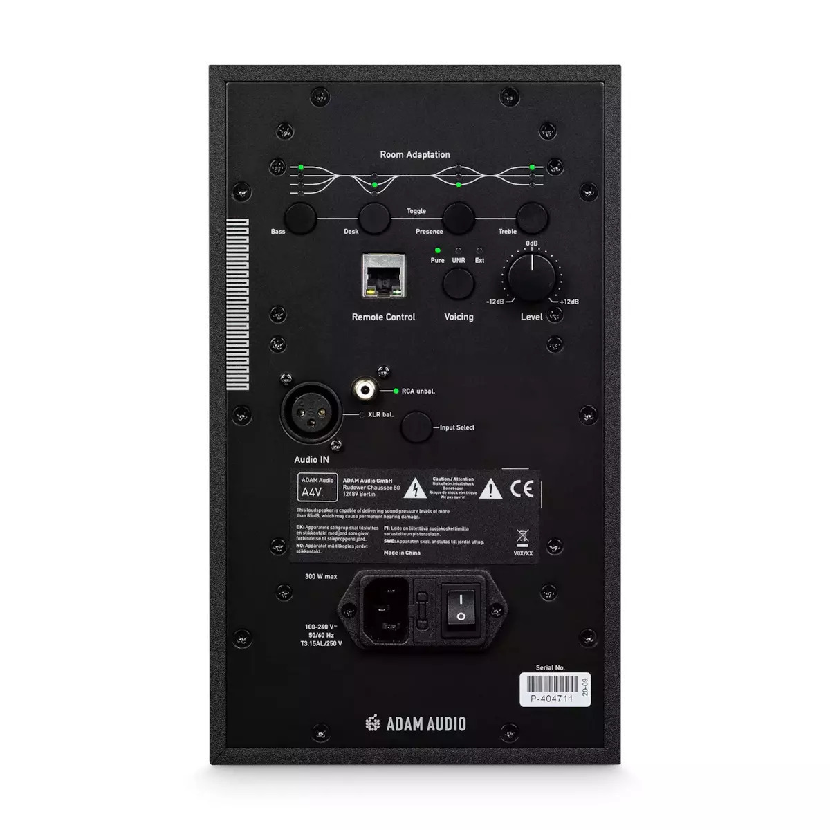 20240416115718_60f6ce31 Adam A4V Αυτοενισχυόμενο Ηχείο Studio Monitor 2 Δρόμων 130W (Τεμάχιο) Μαύρο - Image 6