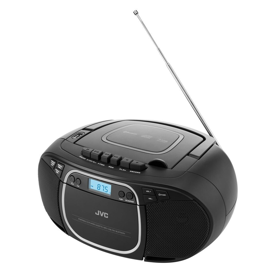 20240422104535_76dcde92 JVC Φορητό Ηχοσύστημα με CD σε Μαύρο Χρώμα - Image 5