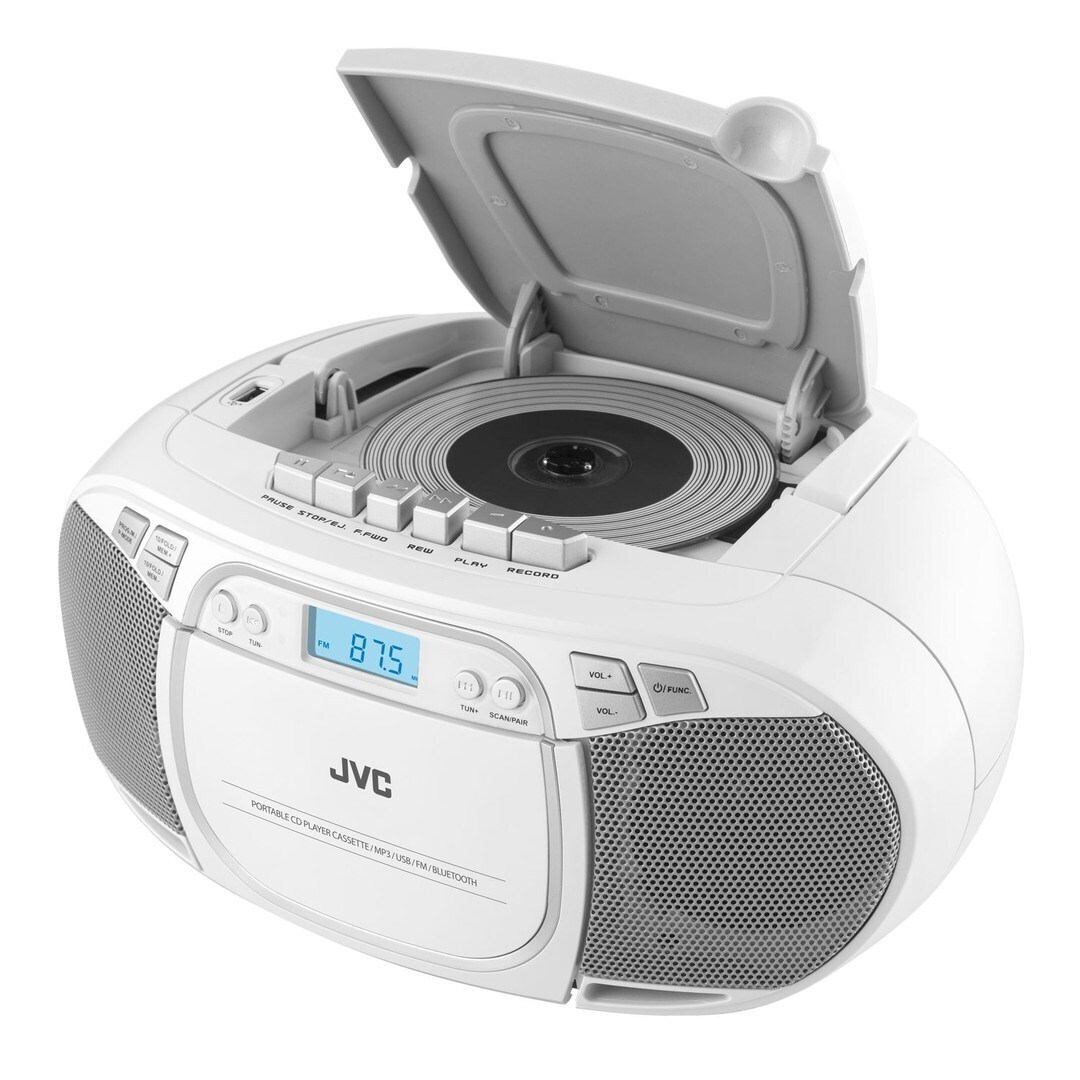 20240422104538_4ab4e63b JVC Φορητό Ηχοσύστημα με CD σε Λευκό Χρώμα - Image 5