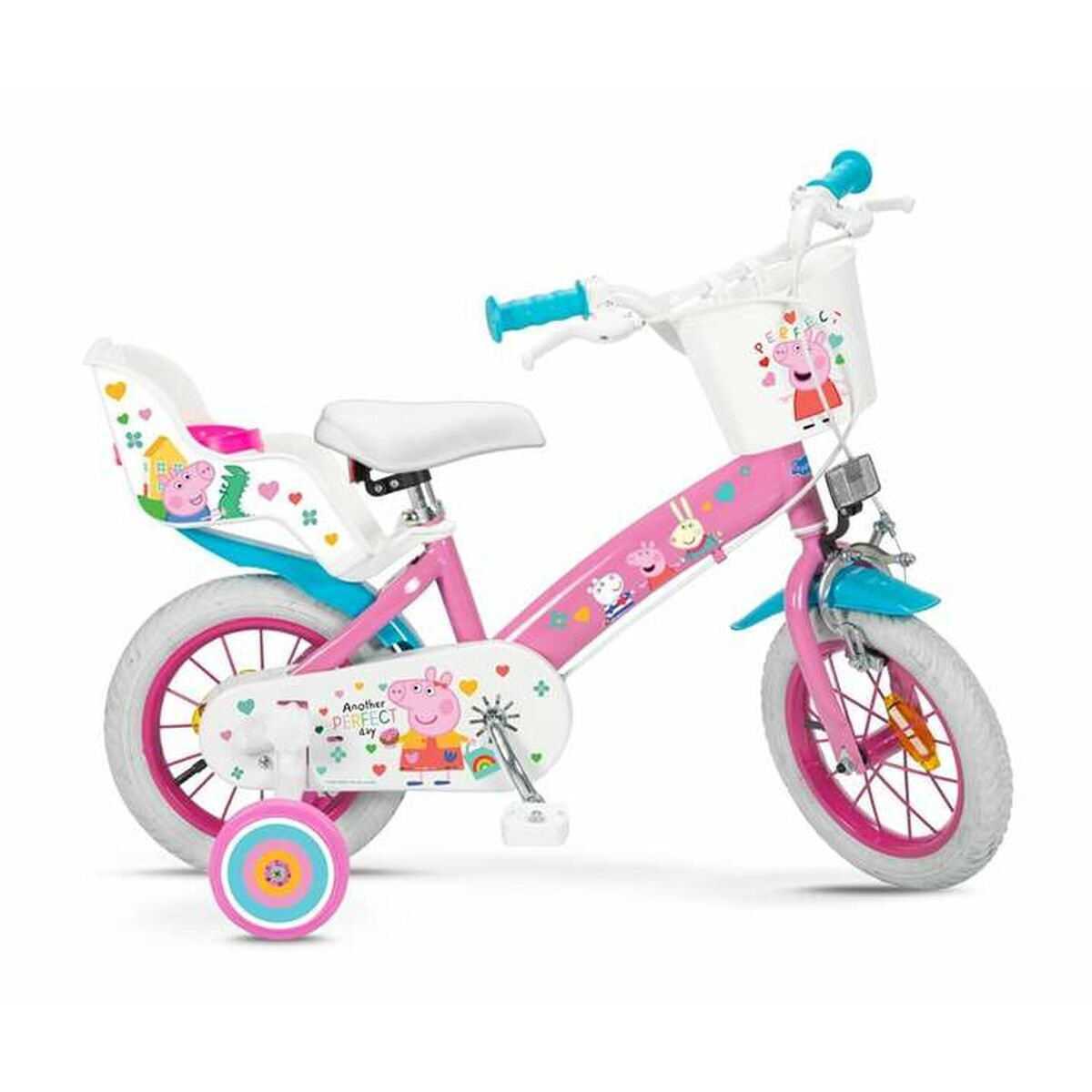 20240422115751_toimsa_peppa_pig_12_paidiko_podilato_bmx_roz Toimsa Peppa Pig Παιδικό Ποδήλατo - Image 1