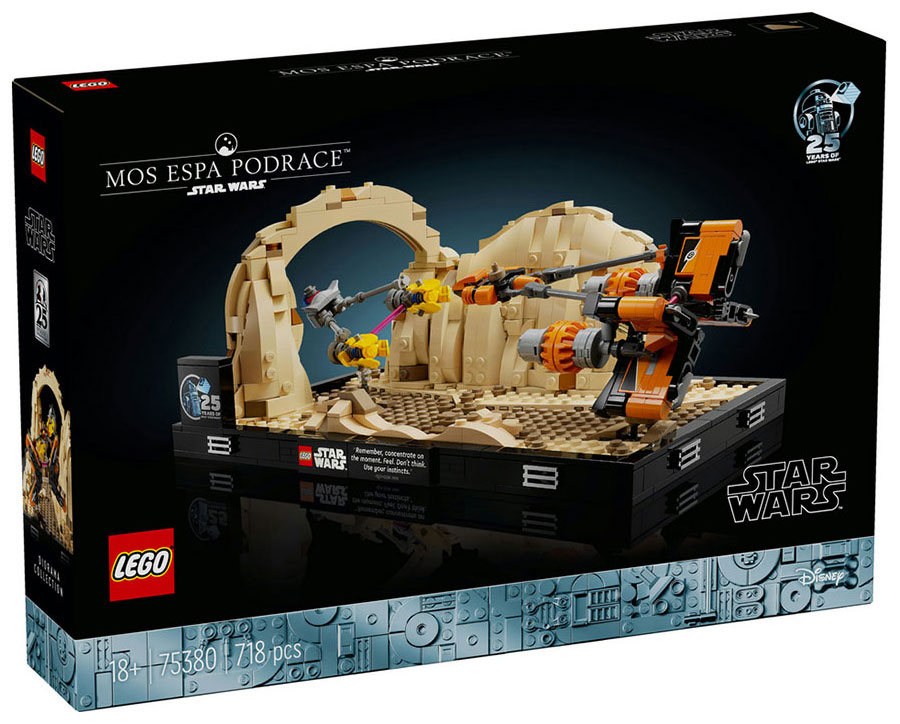 20240423122329_lego_star_wars_mos_espa_podrace_diorama_gia_18_eton_718tmch_75380 Lego Disney Mos Espa Podrace Diorama για 18+ Ετών 718τμχ - Image 1