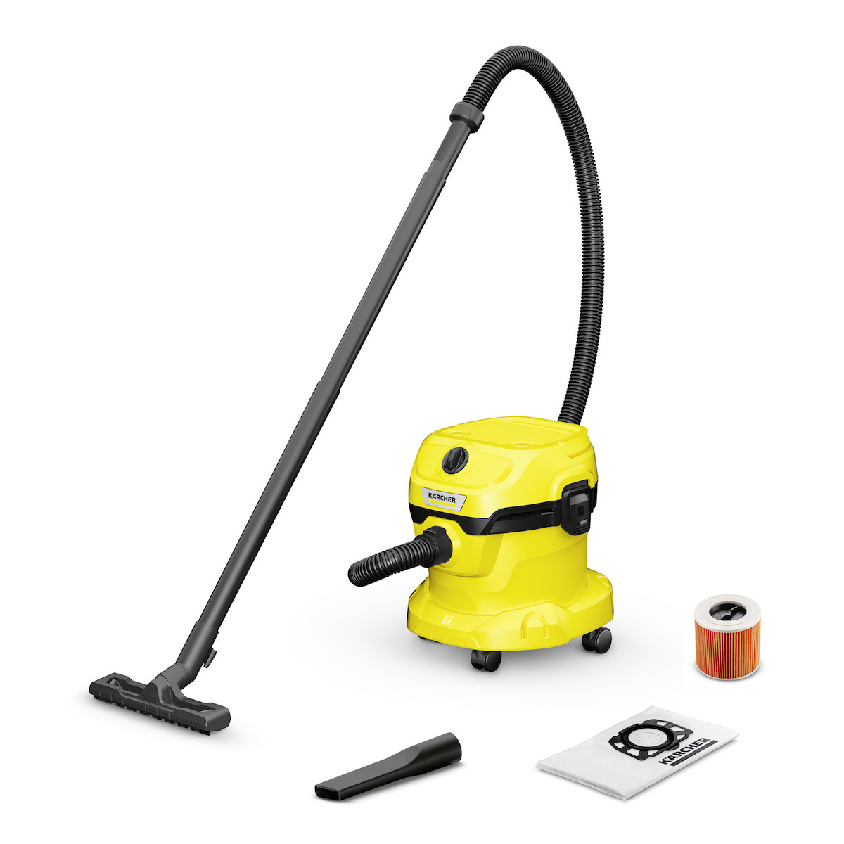 Karcher WD 2 PLUS V-12/4/18/C Υγρών / Στερεών 1000W 12lt