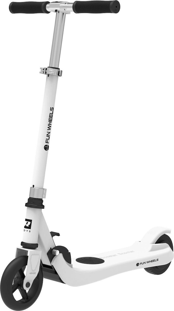 20240429101042_fun_wheels_zab0031w_ilektriko_paidiko_patini_me_12km_h_max_tachytita_kai_6km_aytonomia_se_leyko_chroma Rebel Fun Wheels Ηλεκτρικό Παιδικό Πατίνι Λευκό - Image 1