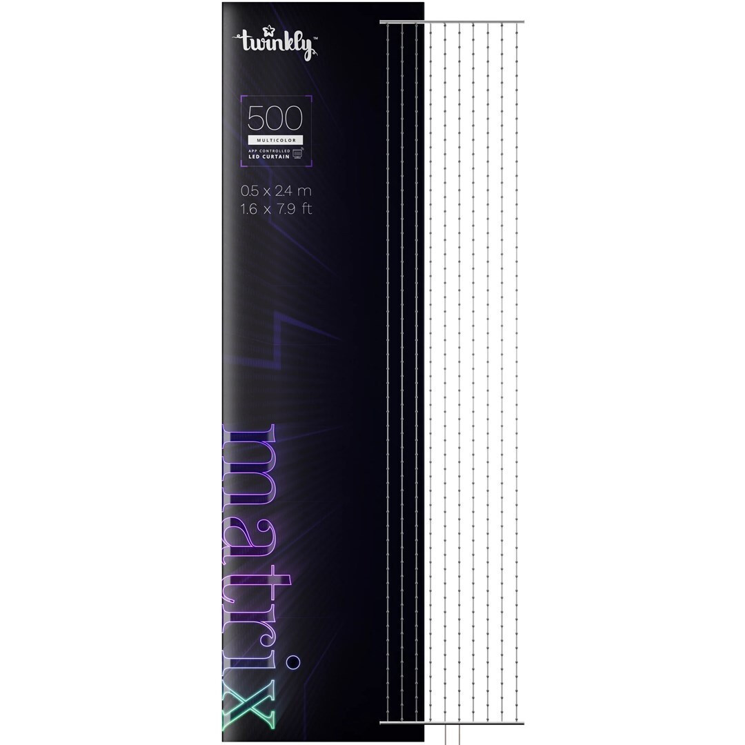 20240502113609_twinkly_diakosmitiko_fotistiko_me_fotismo_rgb_led_diafano Twinkly Διακοσμητικό Φωτιστικό με Φωτισμό RGB LED Διάφανο - Image 1