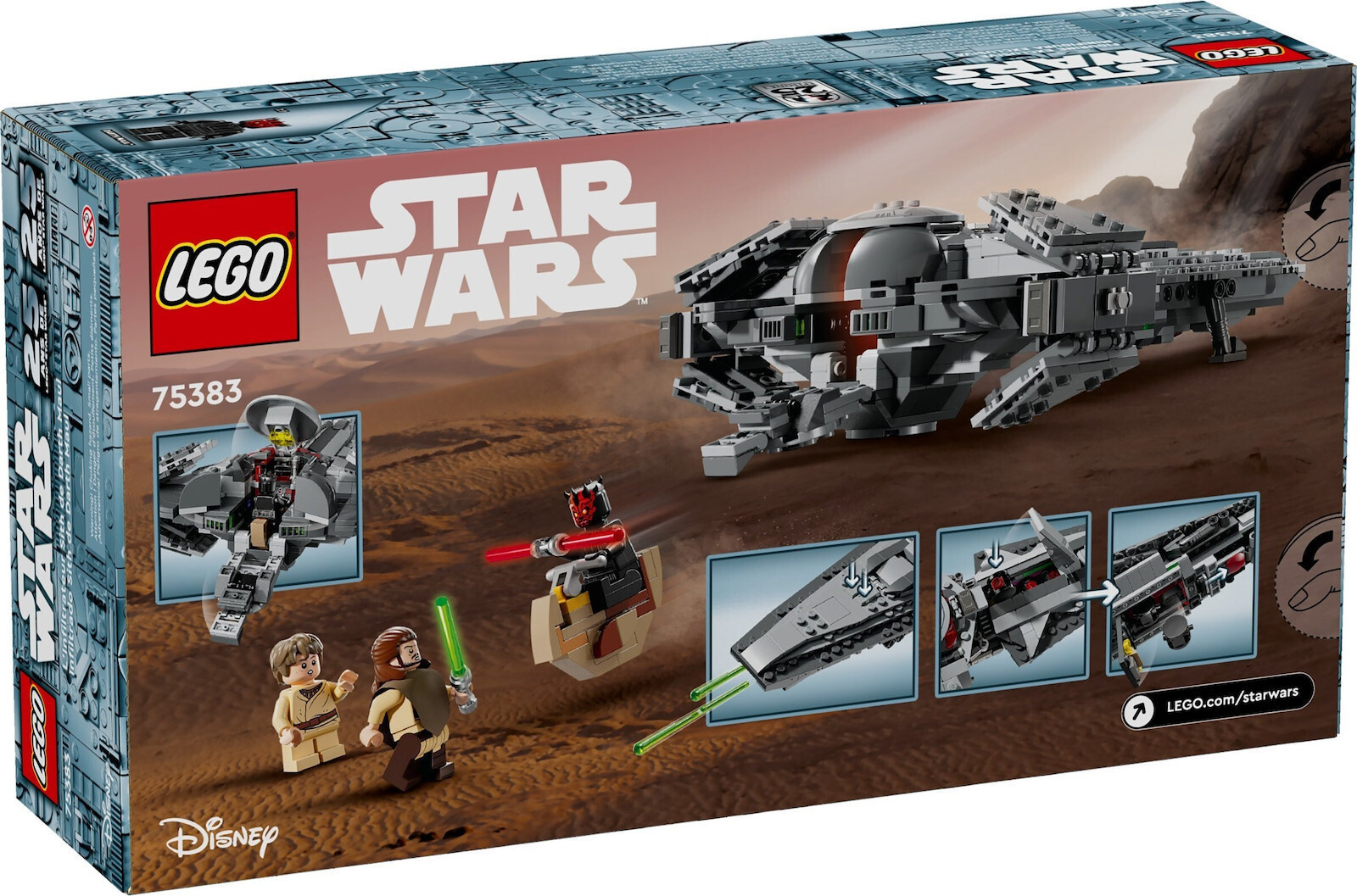 20240513151453_491ffc54 Lego Star Wars Darth Maul's Sith Infiltator για 9+ Ετών 640τμχ - Image 3