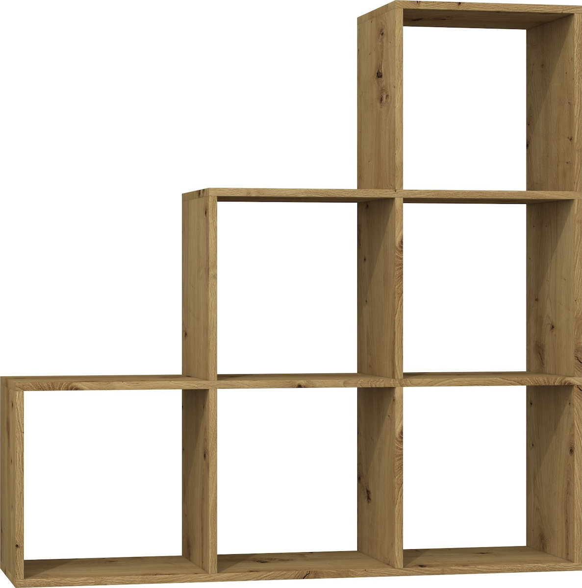 20240529113412_rafiera_dapedou_step_oak_115x30x115ek Ραφιέρα Δαπέδου Step 115x30x115εκ. Oak - Image 1