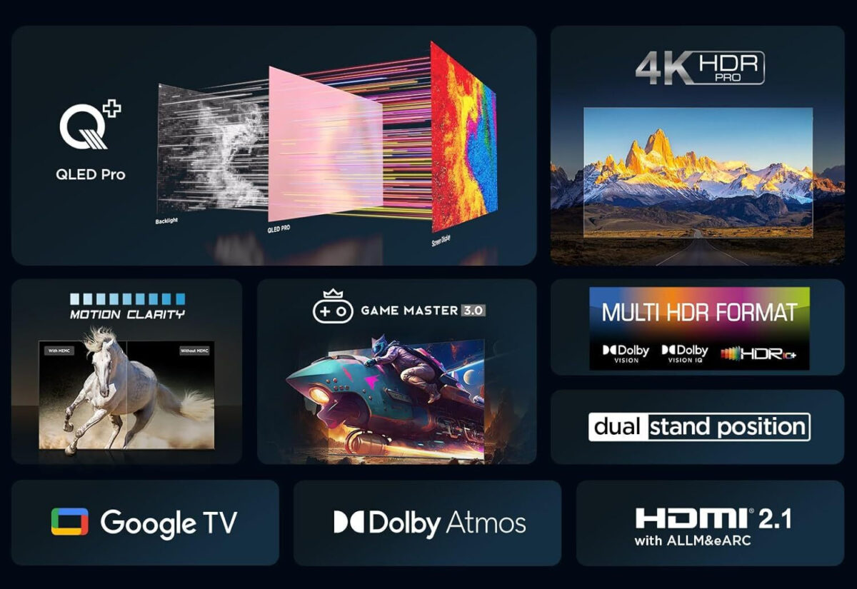 TCL Smart 4K QLED T7B (2024) - Image 7