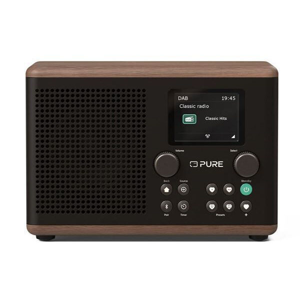 Pure Classic H4 Επιτραπέζιο Ραδιόφωνο Ρεύματος DAB+ με Bluetooth