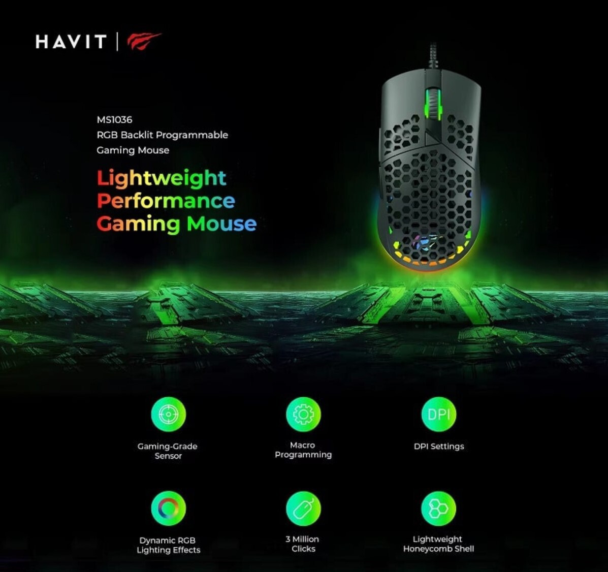 20240530121212_e585cdbd Havit MS1036 Μαύρο - Image 3