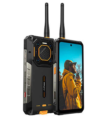 Ulefone Armor 26 Ultra Walkie-talkie 5G Dual SIM (12/512GB) Ανθεκτικό Smartphone Μαύρο