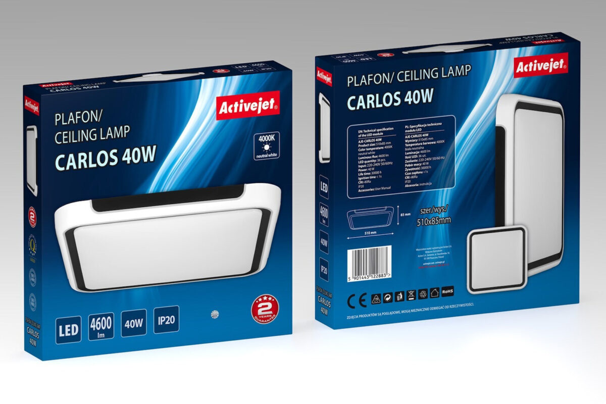 Active Jet Πλαφονιέρα 51εκ. LED - Image 6