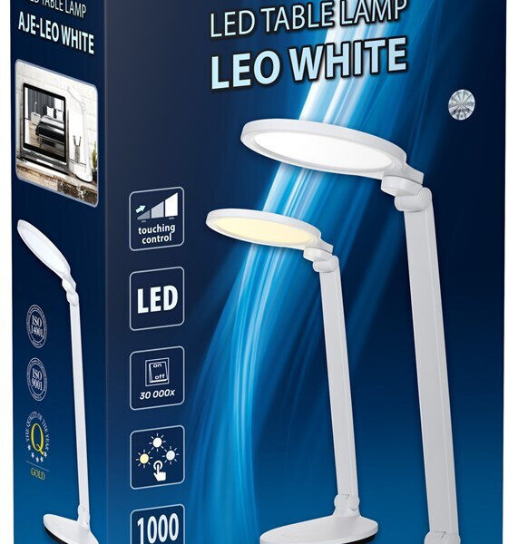 Active Jet LED Φωτιστικό Γραφείου σε Λευκό Χρώμα