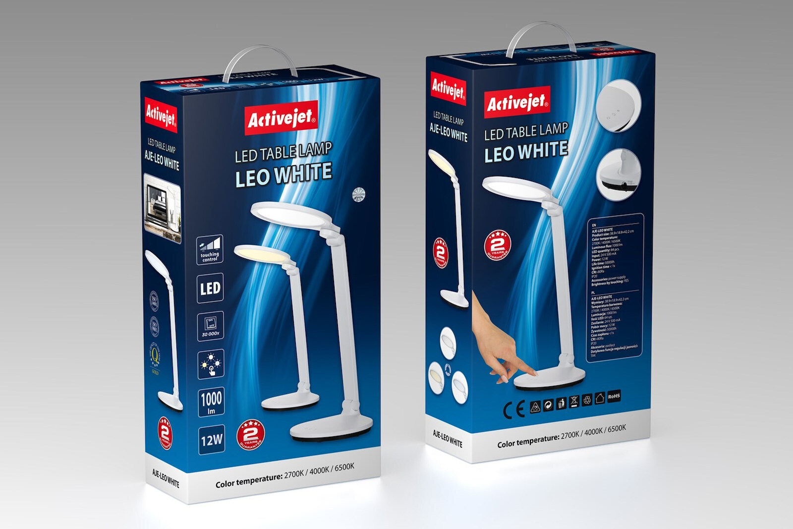 20240606115926_036d5bb9 Active Jet LED Φωτιστικό Γραφείου σε Λευκό Χρώμα - Image 2