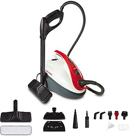 20240606150337_f87433f9 Polti Smart 30R Ατμοκαθαριστής Πίεσης 3bar με Ρόδες Red - Image 2