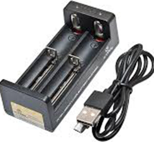 XTAR MC2 Φορτιστής Μπαταριών Li-ion Μεγέθους 18650/16340/26650/14500