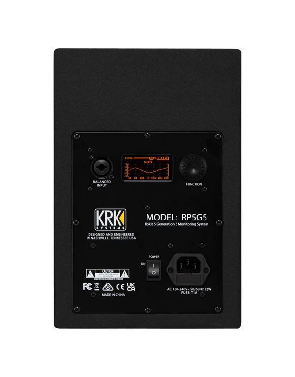 20240607170745_34f9202e KRK RP-5 RP5G5-EU Αυτοενισχυόμενο Ηχείο Studio Monitor 2 Δρόμων (Τεμάχιο) Μαύρο - Image 4