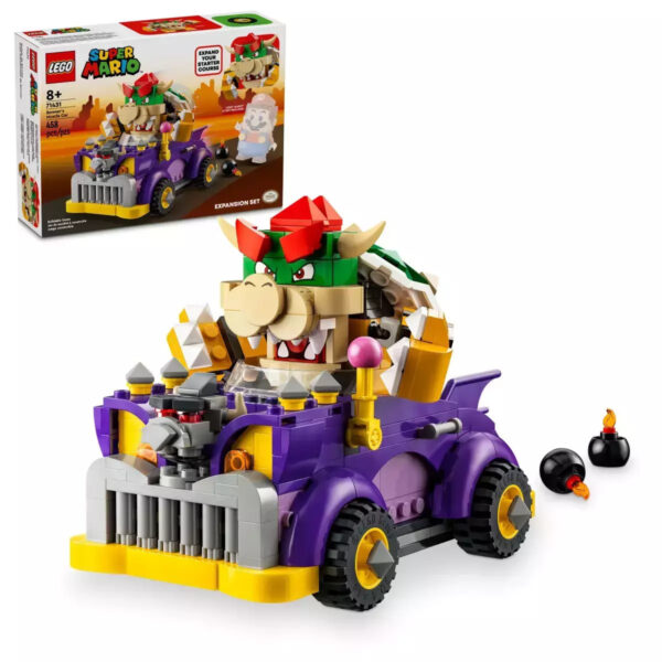 Lego Super Mario Bowser’s Muscle Car Expansion Set για 8+ Ετών