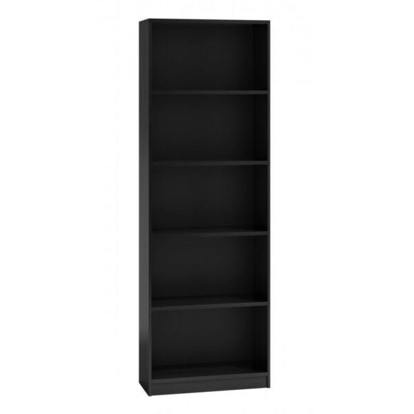 Βιβλιοθήκη R40 Czerń 40x30x182εκ. Μαύρη