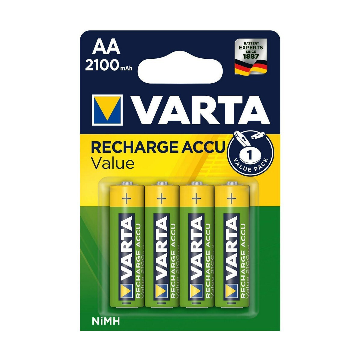 20240619151316_varta_epanafortizomenes_mpataries_aa_ni_mh_2100mah_1_2v_4tmch Varta AA 2100mAh 1.2V 4τμχ - Image 1