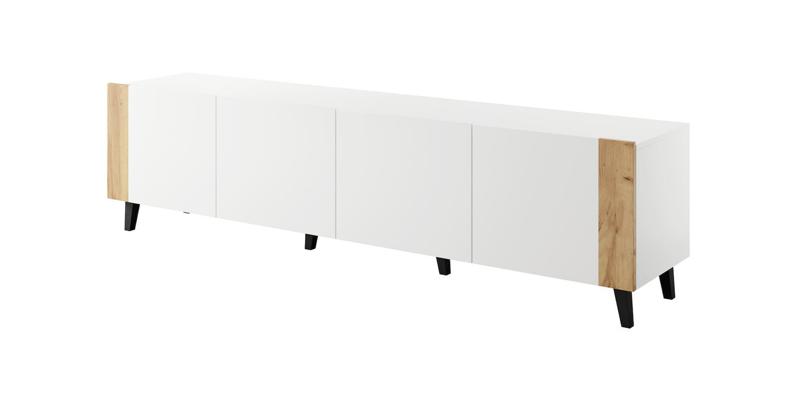 Ξύλινο White 200x42x52εκ.