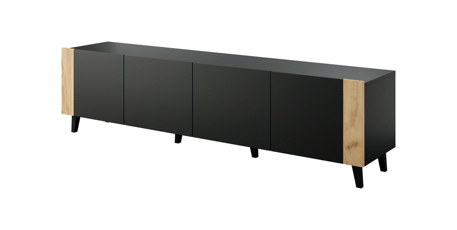 Ξύλινο Black 200x42x52εκ.