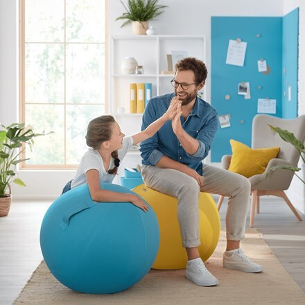20240626093522_6799417c Leitz Ergo Cosy Μπάλες Pilates σε Μπλε Χρώμα - Image 9