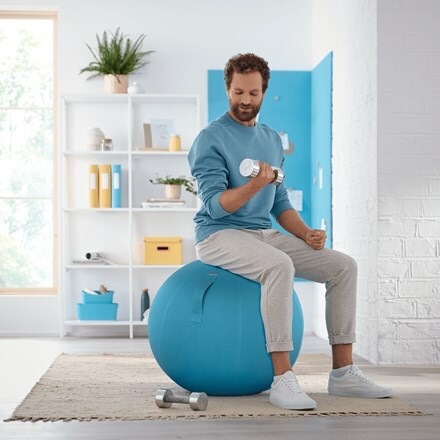 20240626093522_e0e5a436 Leitz Ergo Cosy Μπάλες Pilates σε Μπλε Χρώμα - Image 2