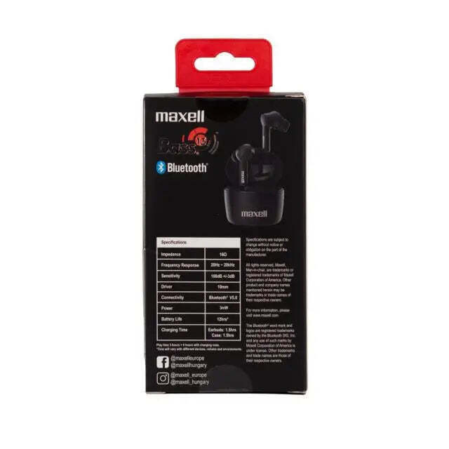 20240628162400_92984a8f Maxell Bass 13 In-ear Μαύρα - Image 4