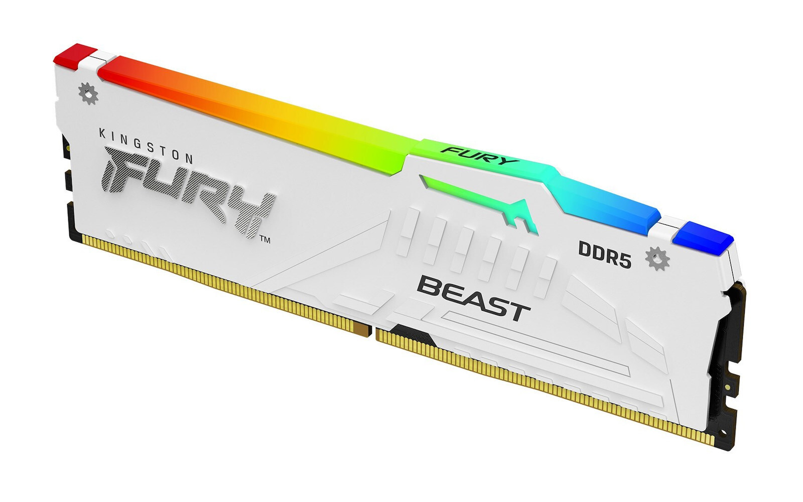 Kingston Fury Beast RGB DDR5 με Module 1x32GB και Ταχύτητα 6000 για Desktop KF560C36BWEA-32