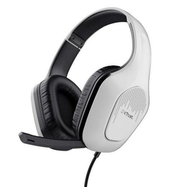 Trust GXT 415PS Zirox Over Ear Λευκό