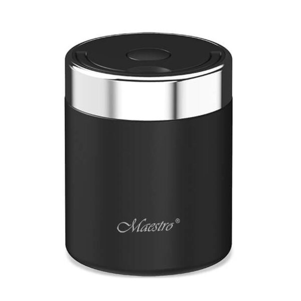 Maestro Δοχείο Φαγητού Μαύρο 500ml