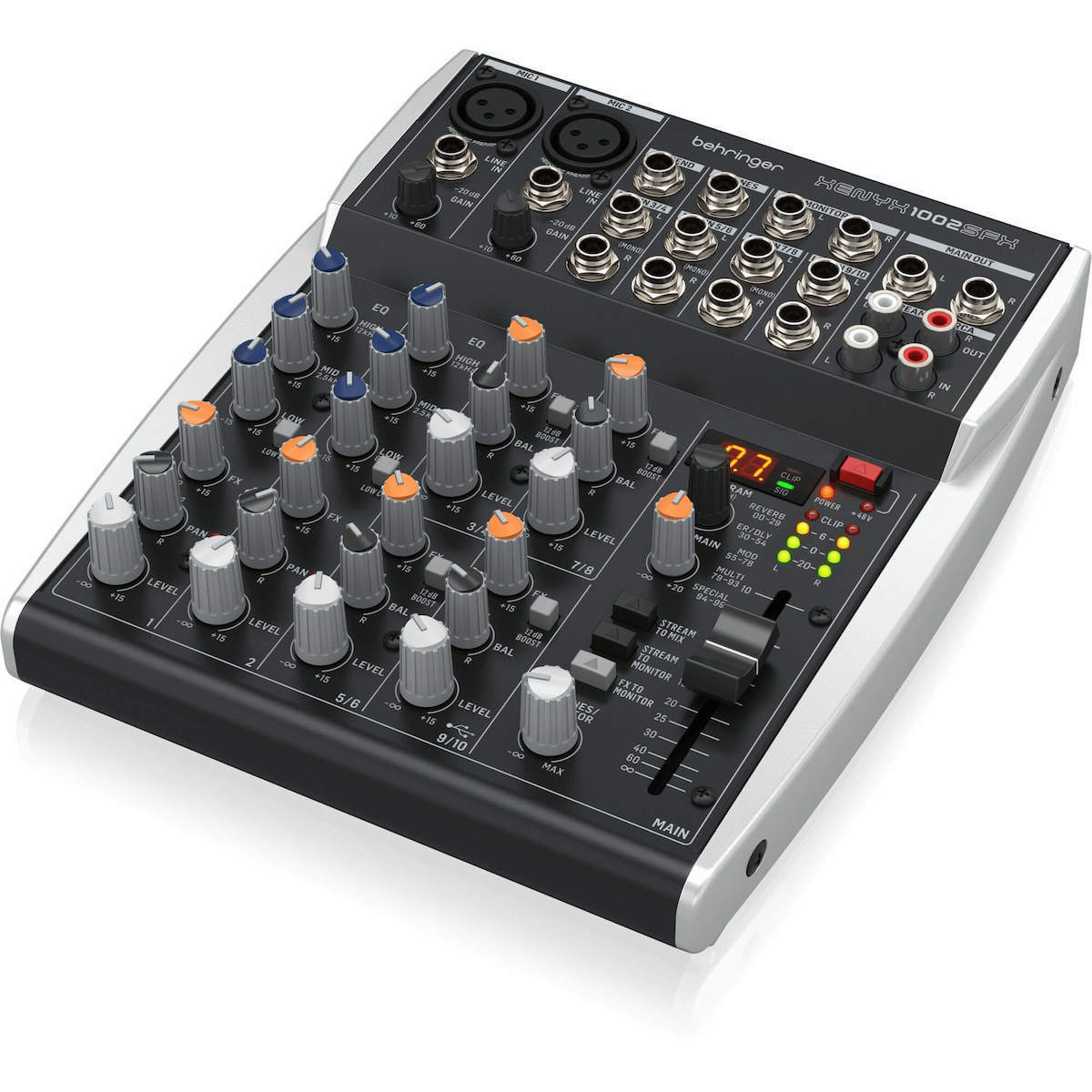 20240723131230_8dba08d0 Behringer Xenyx 1002SFX Αναλογική Κονσόλα 10 Καναλιών με Phantom Power & 2 Εισόδους XLR - Image 2