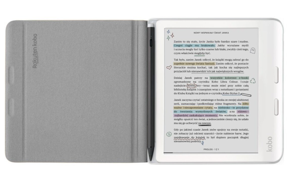 20240723171737_4de39c8b Kobo Flip Cover Μπεζ (Universal 7") - Image 2