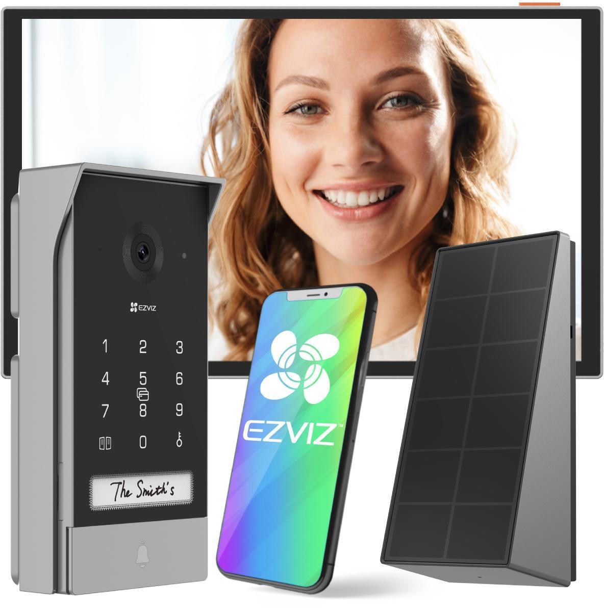 20240724103947_ezviz_asyrmato_set_thyrotileorasis_wi_fi_cs_ep7 Ezviz Ασύρματο Σετ Θυροτηλεόρασης Wi-Fi Μαύρο - Image 1