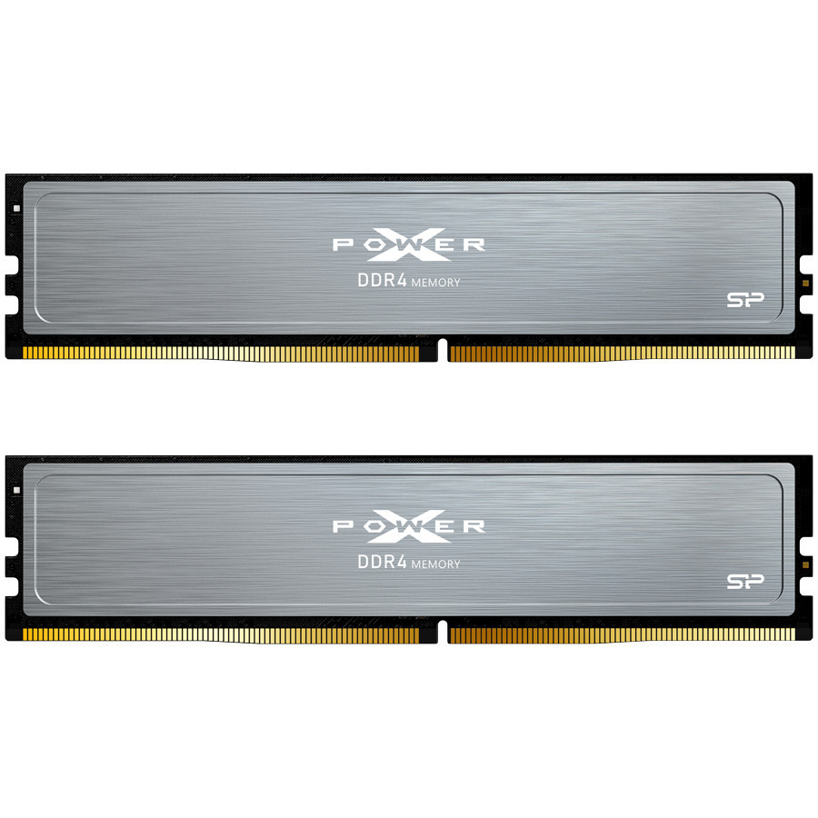 Silicon Power XPower Pulse DDR4 32GB RAM με 2x16GB Modules και Ταχύτητα 3200 για Desktop SP032GXLZU320BDI