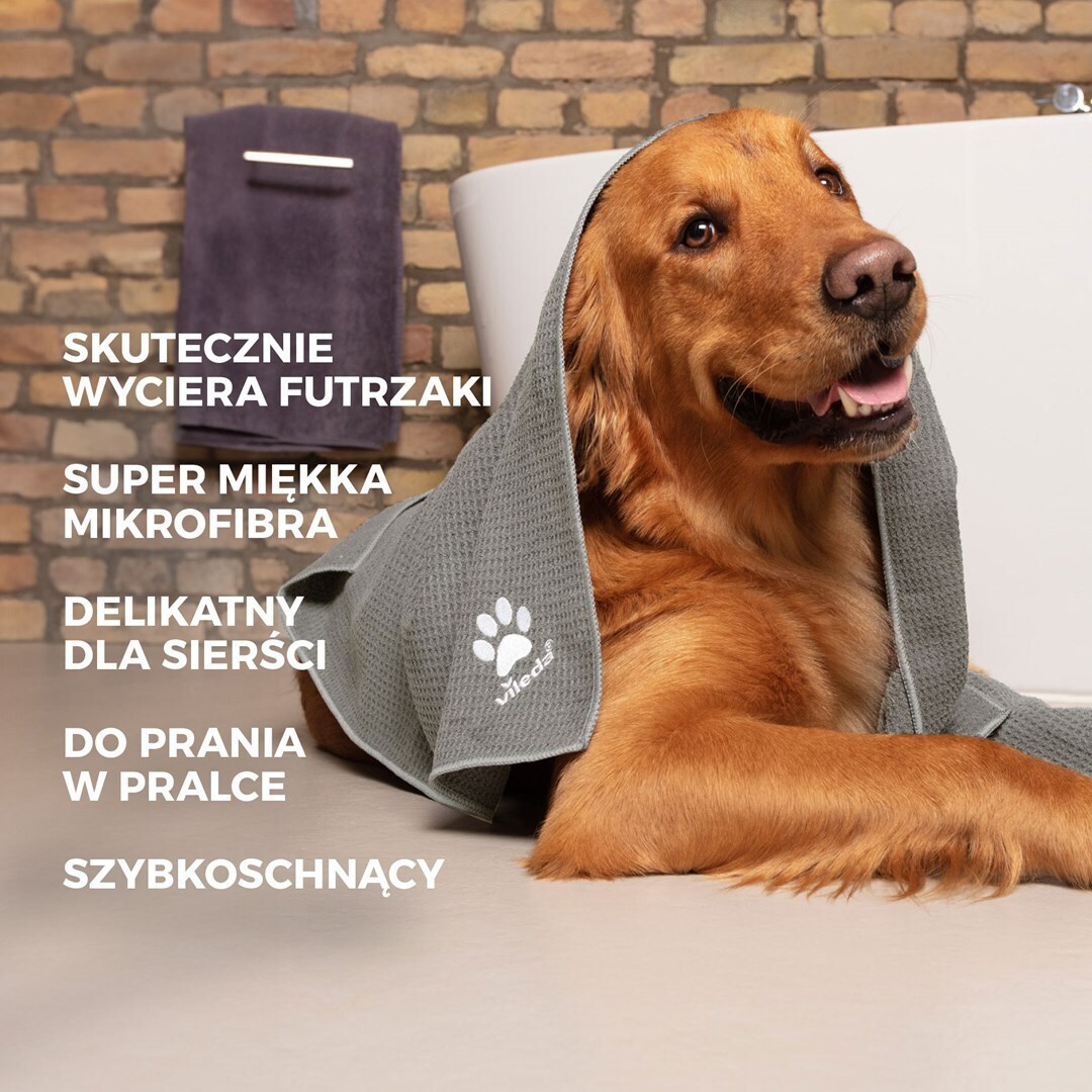 20240801140116_86e7fde8 Vileda Πετσέτα Σκύλου Γκρι 45x70cm - Image 7