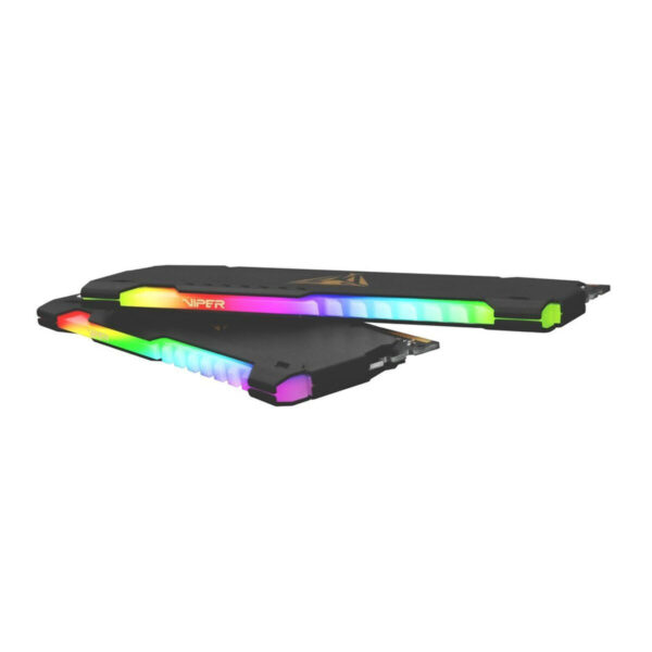 Patriot Viper Steel RGB 16GB DDR4 με 2 Modules 2x8GB