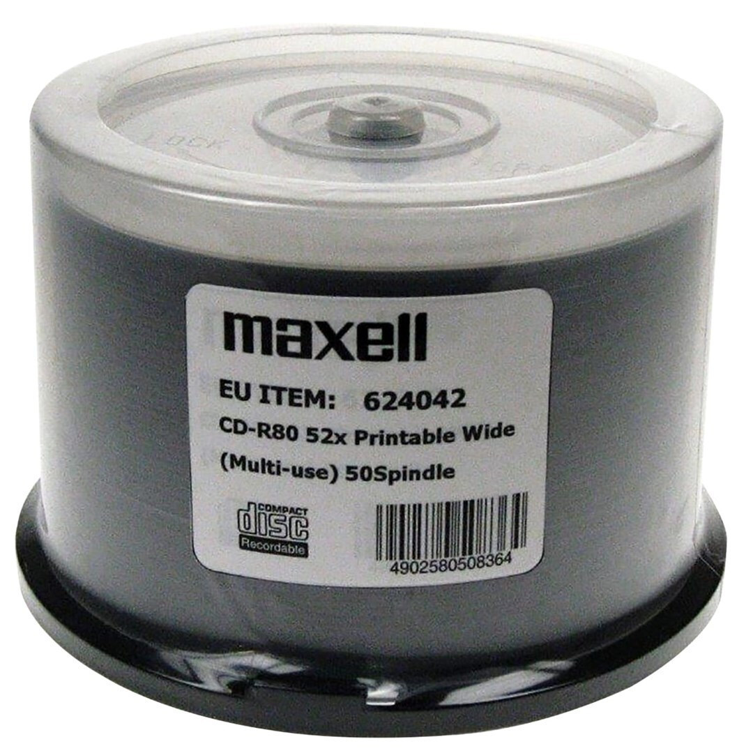 20240808162450_43dc2513 Maxell Εγγράψιμα CD-R 52x 700MB 50τμχ - Image 2