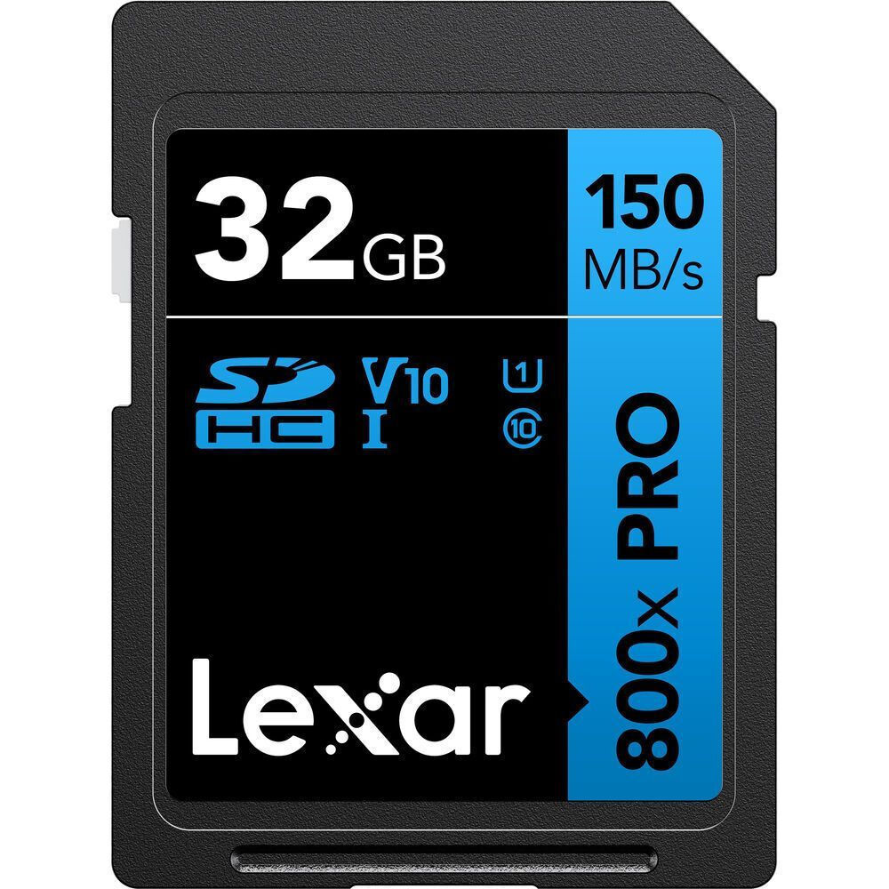 Lexar Professional 800x SDHC 32GB Class 10 U1 V10 UHS-I