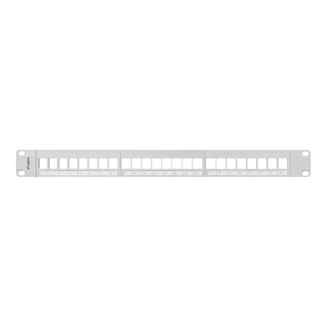 20240809135051_d0cb1a04 Lanberg Patch Panel Keystone για Rack 1U 19" 24 Θυρών Γκρι - Image 5
