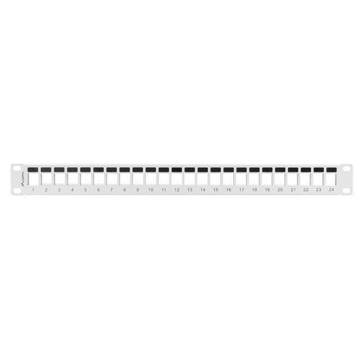 20240809135052_73d56d1f Lanberg Patch Panel Keystone για Rack 1U 19" 24 Θυρών Γκρι - Image 4