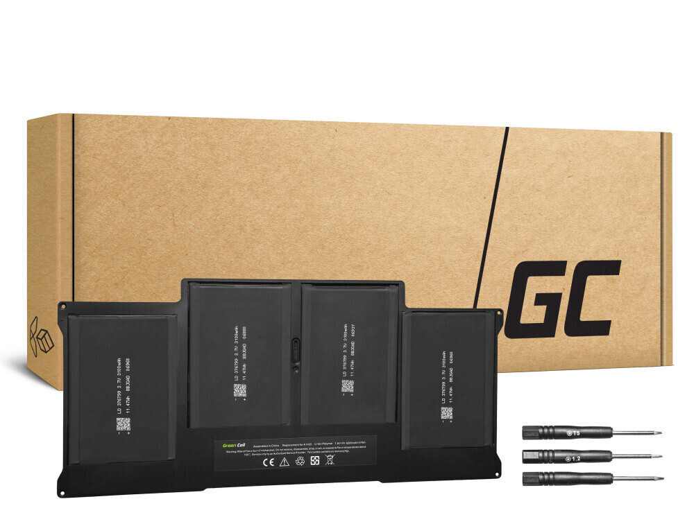 Green Cell Συμβατή Μπαταρία για Apple MacBook Air Acer Aspire V5-431 V5-471 V5-531 V5-571 με 6200mAh