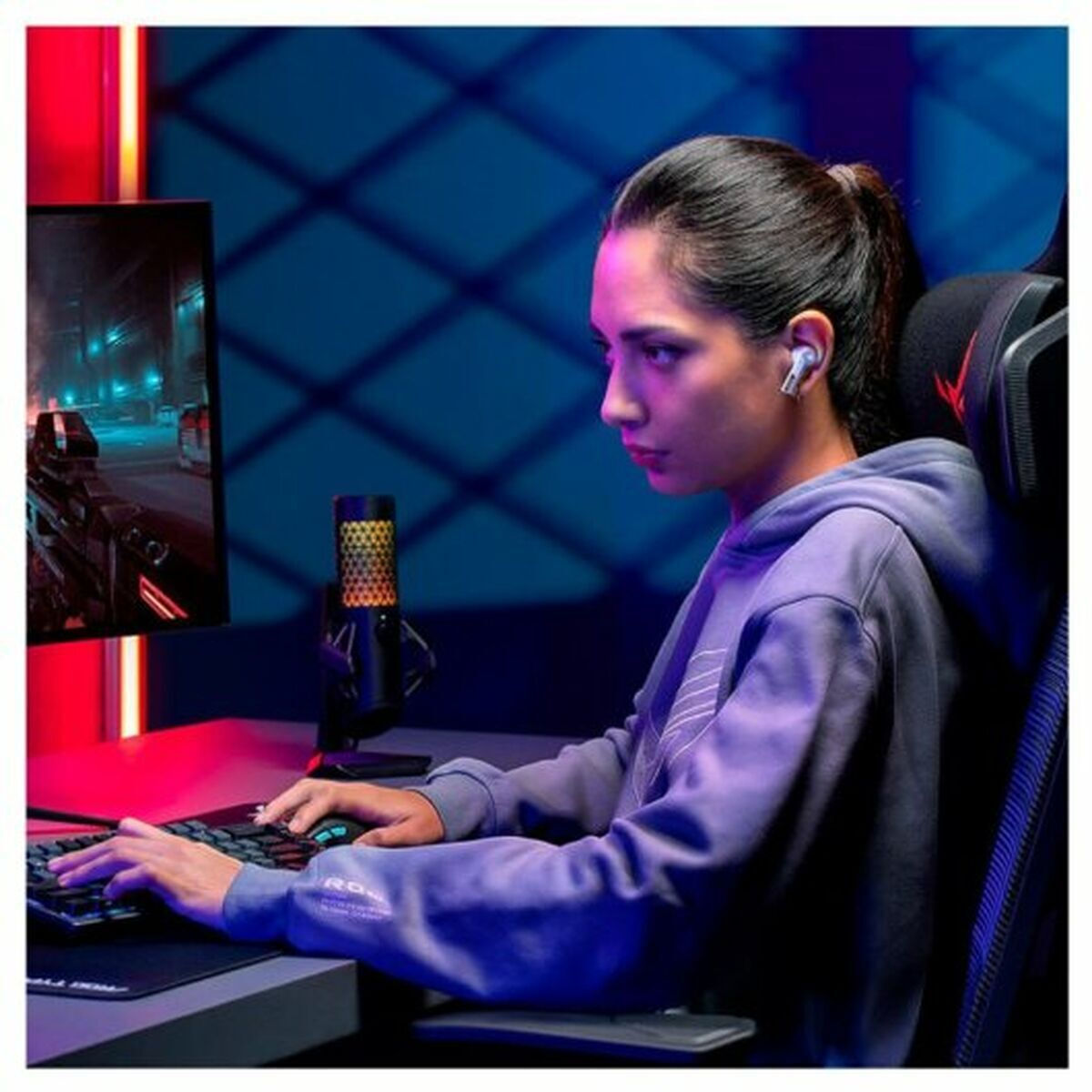20240809150518_ed0c26ad Asus ROG Cetra SpeedNova Ασύρματο In Ear Λευκό - Image 4