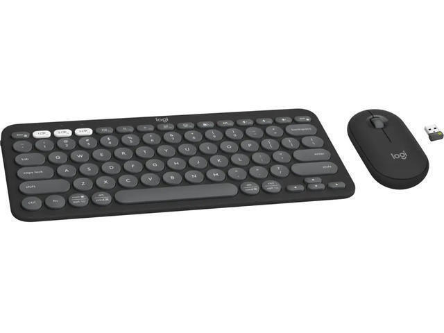 20240809151048_00d8b3fc Logitech Pebble 2 Ασύρματο - Σετ με Ποντίκι Αγγλικό US - Image 2