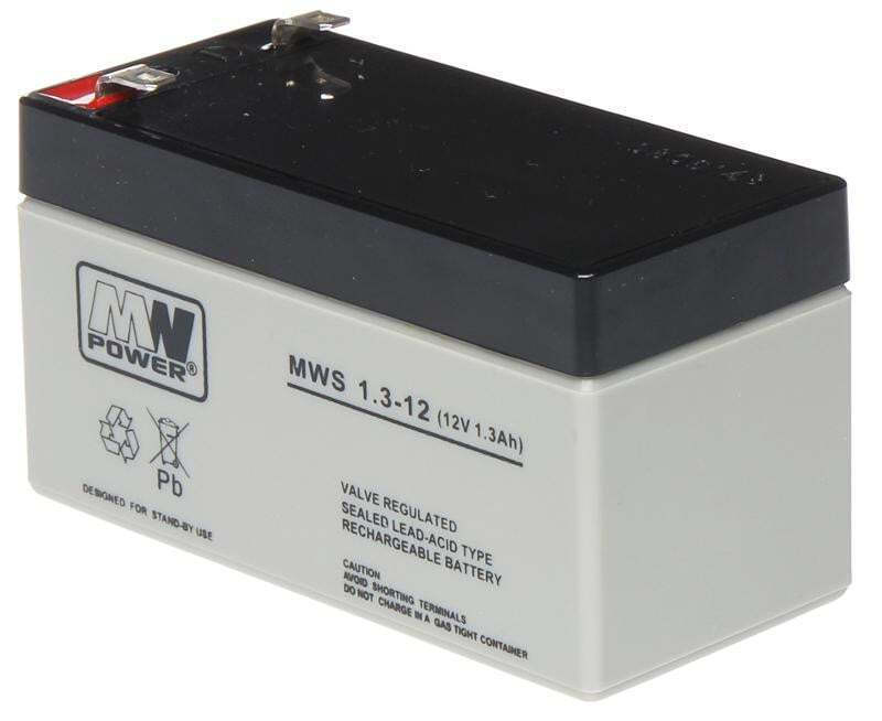 20240809152428_ccab52a1 MW Power MWS 1.3-12 με Χωρητικότητα 1.3Ah και Τάση 12V 1τμχ - Image 2