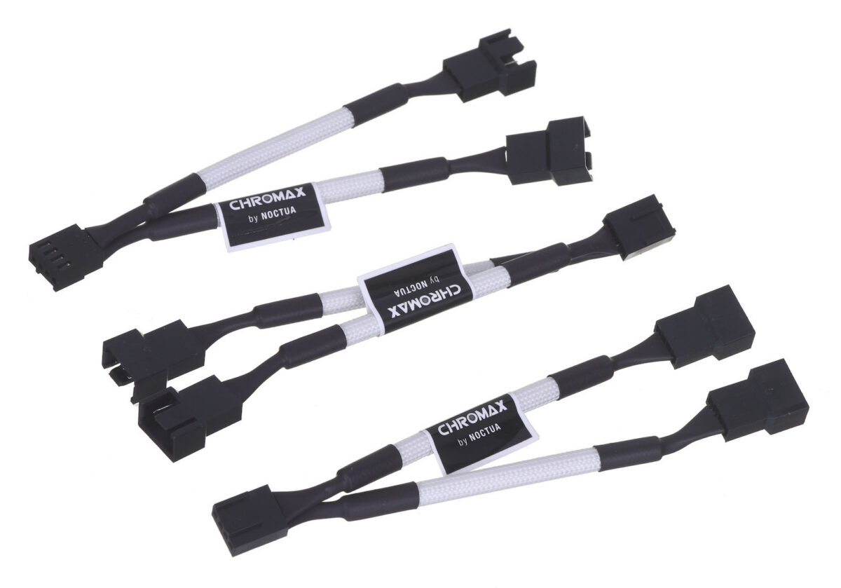 Noctua Chromax NA-SYC1 4-Pin pwm - 2x 4-Pin pwm Cable Μαύρο - Image 3