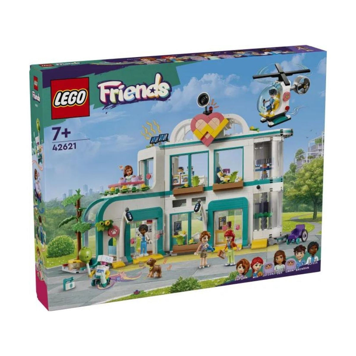 20240814161143_35a5f5a6 Lego Friends Heartlake City Hospital για 7+ Ετών - Image 2